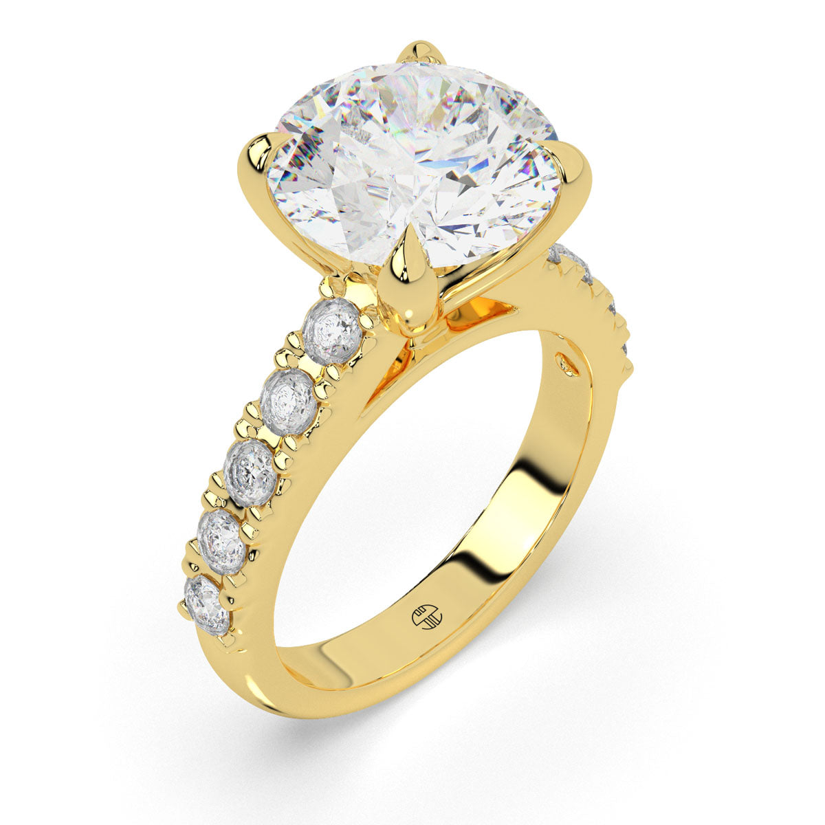 Eternal 3 Ct round Solitaire Ring