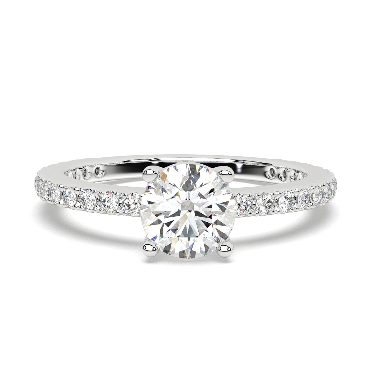 The Classic Round Solitaire Ring