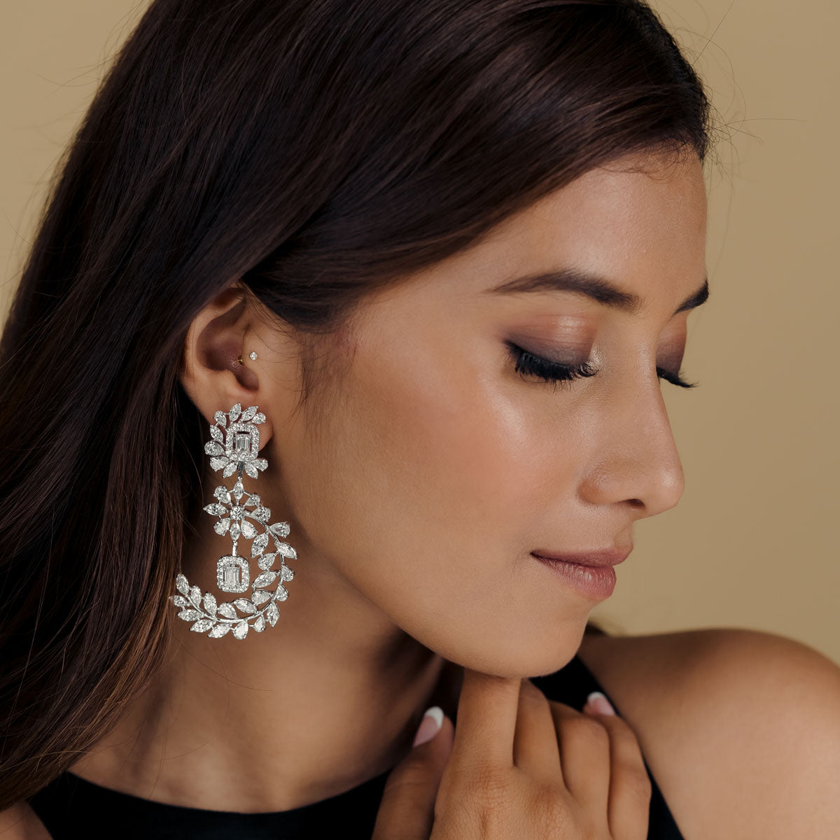 Enchanted Vine Chandelier Earrings