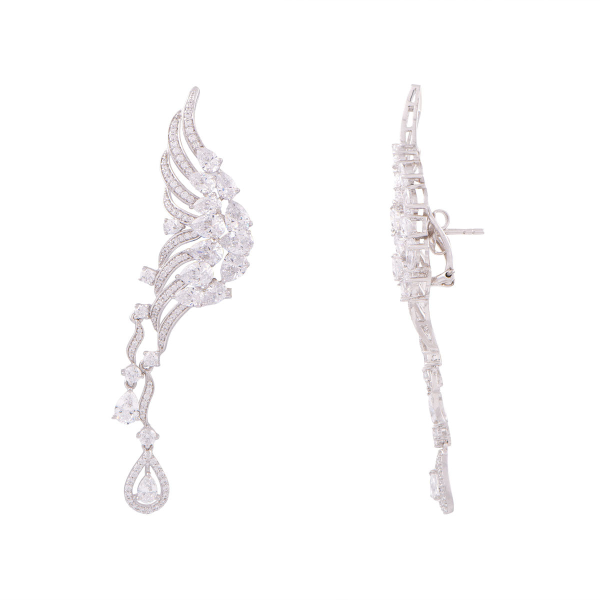 Cocktail Winged Ear Cuffs