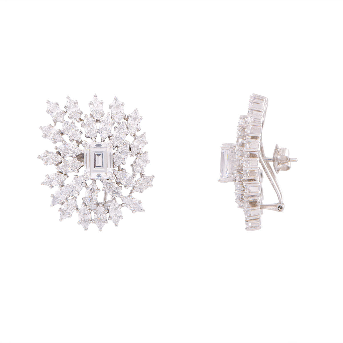 Radiance Cluster Earrings
