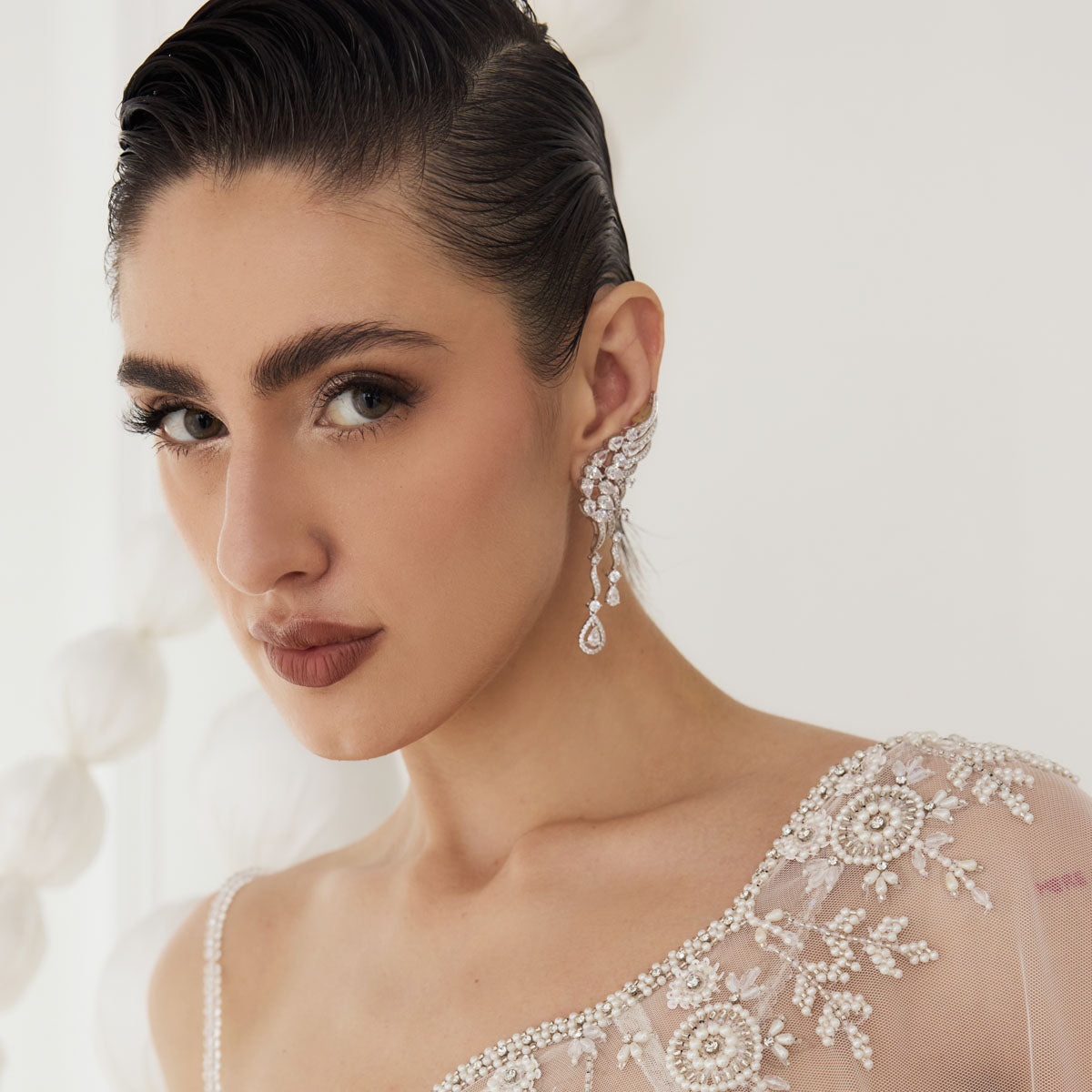 Cocktail Winged Ear Cuffs