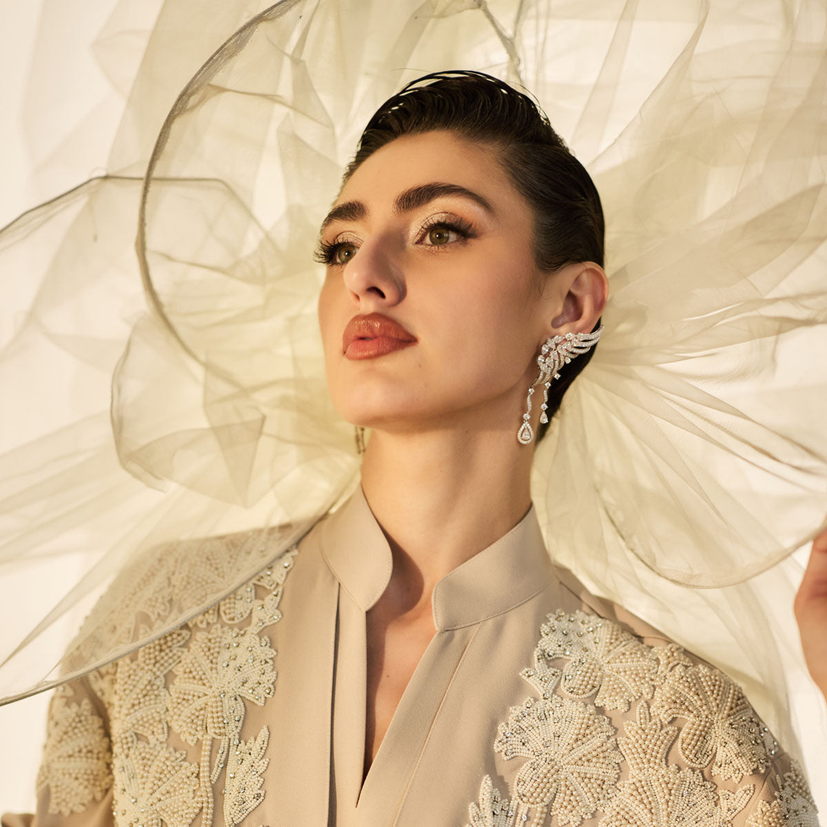 Cocktail Winged Ear Cuffs