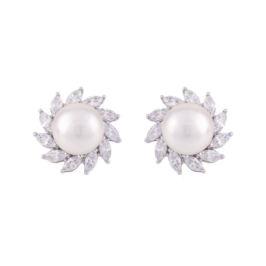 Pearl Bloom Studs