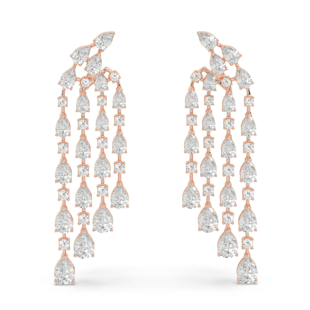 Waterfall Diamond Earrings