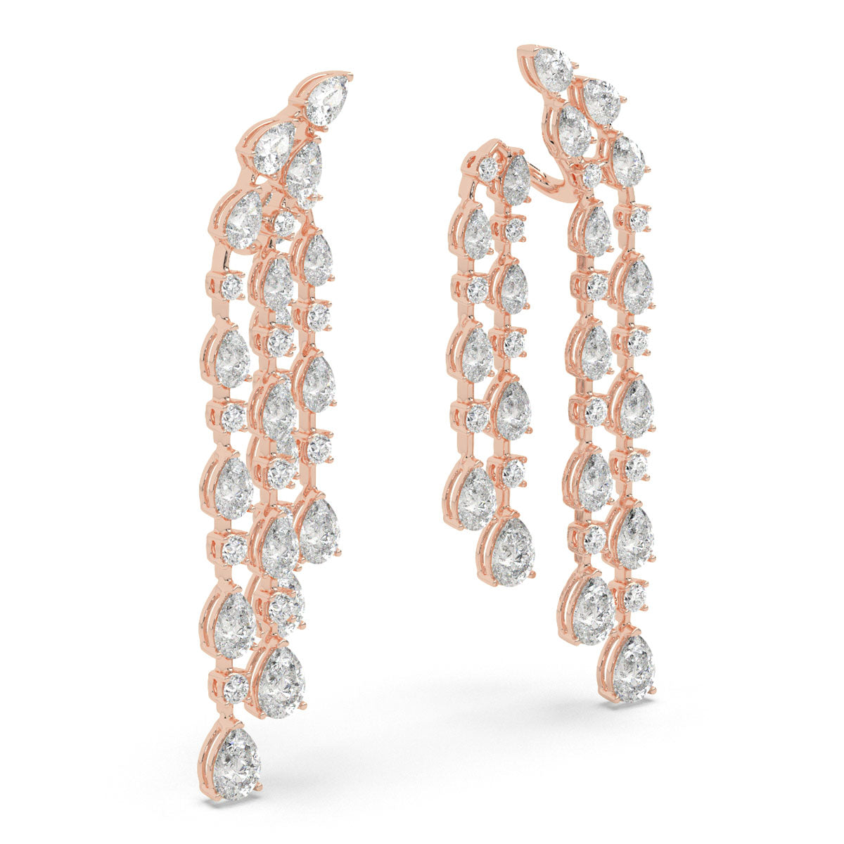 Waterfall Diamond Earrings
