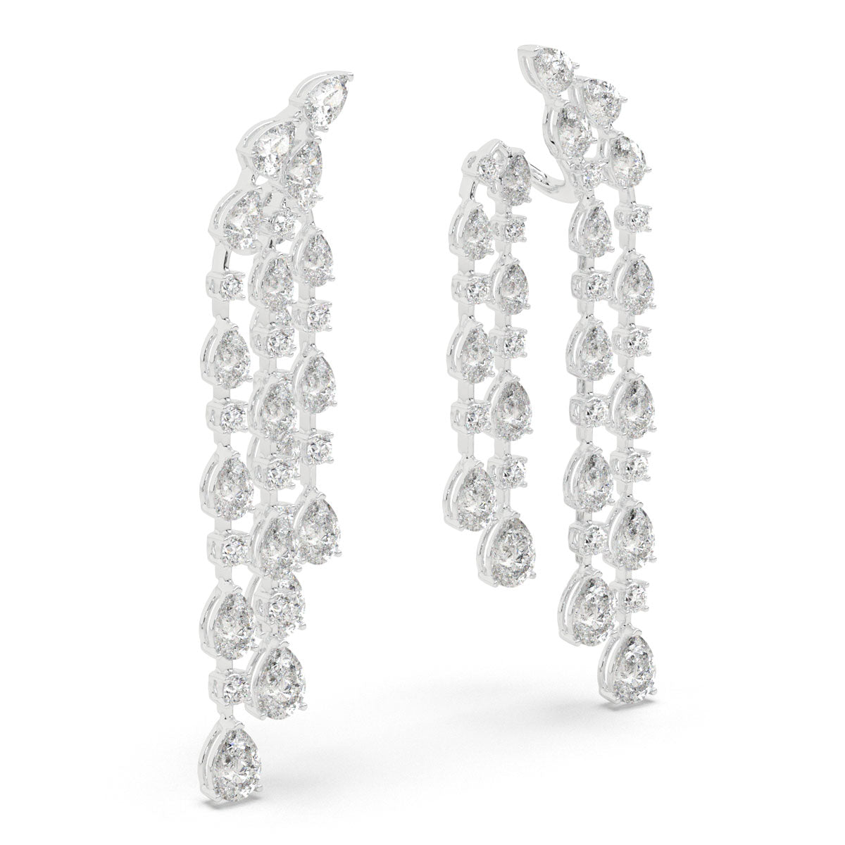 Waterfall Diamond Earrings
