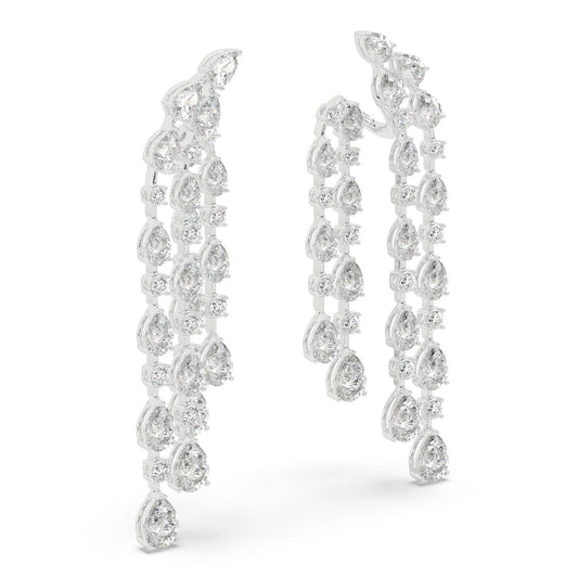 Waterfall Diamond Earrings