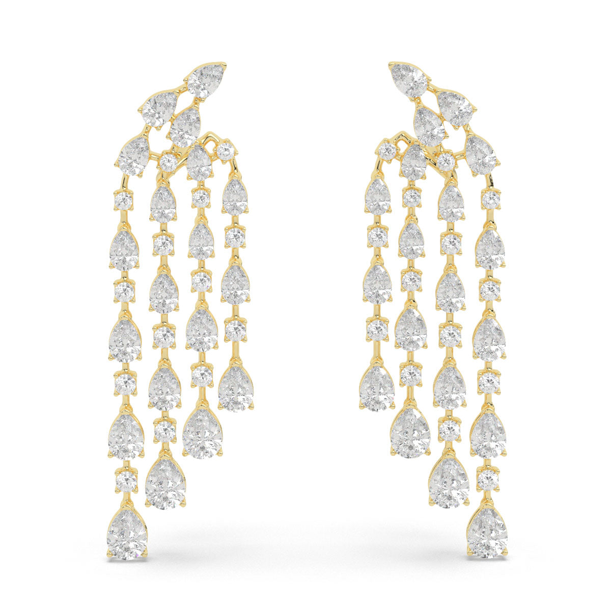Waterfall Diamond Earrings