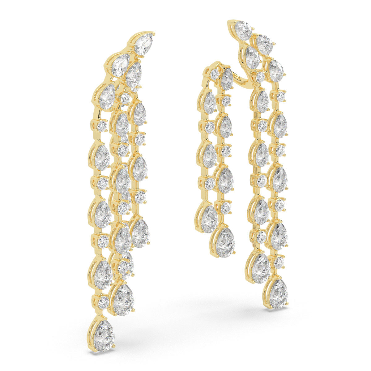 Waterfall Diamond Earrings