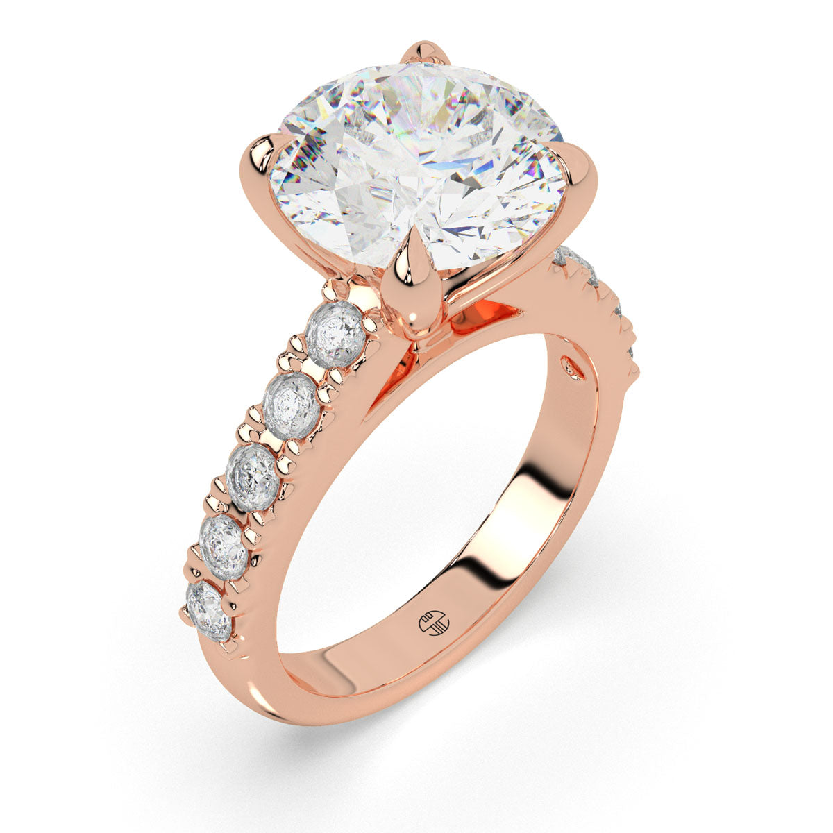 Eternal 3 Ct round Solitaire Ring