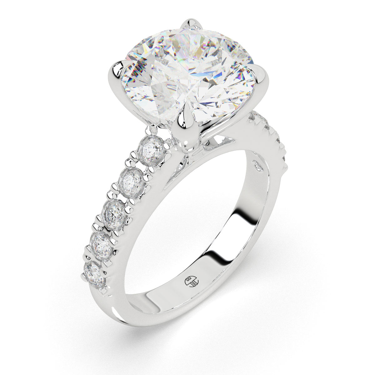 Eternal 3 Ct round Solitaire Ring