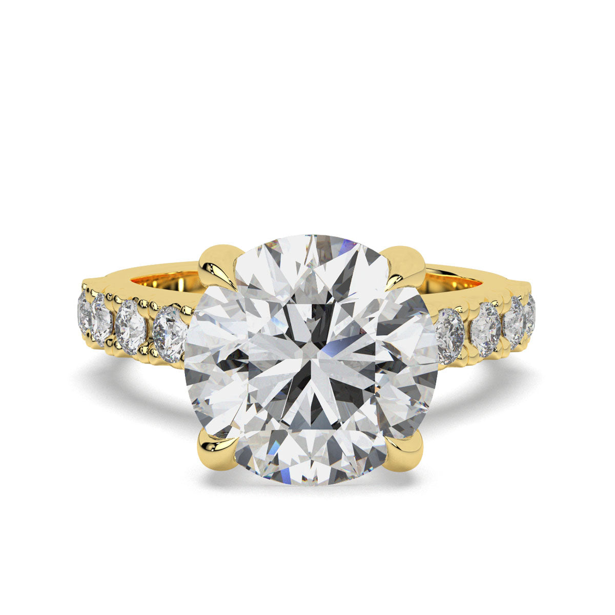 Eternal 3 Ct round Solitaire Ring