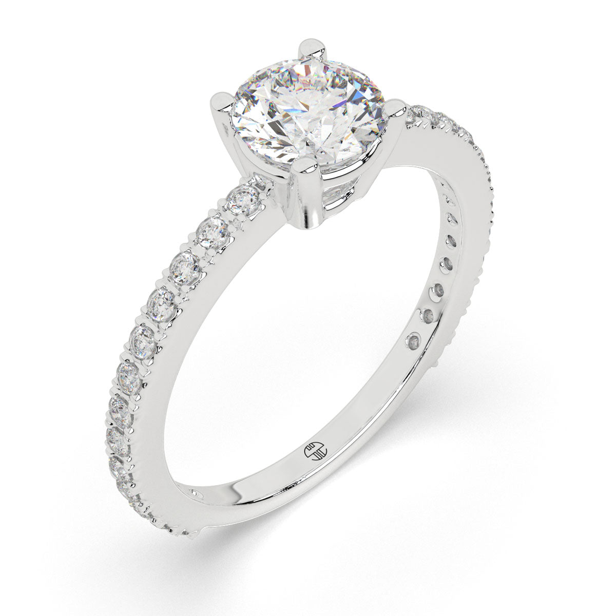 The Classic Round Solitaire Ring