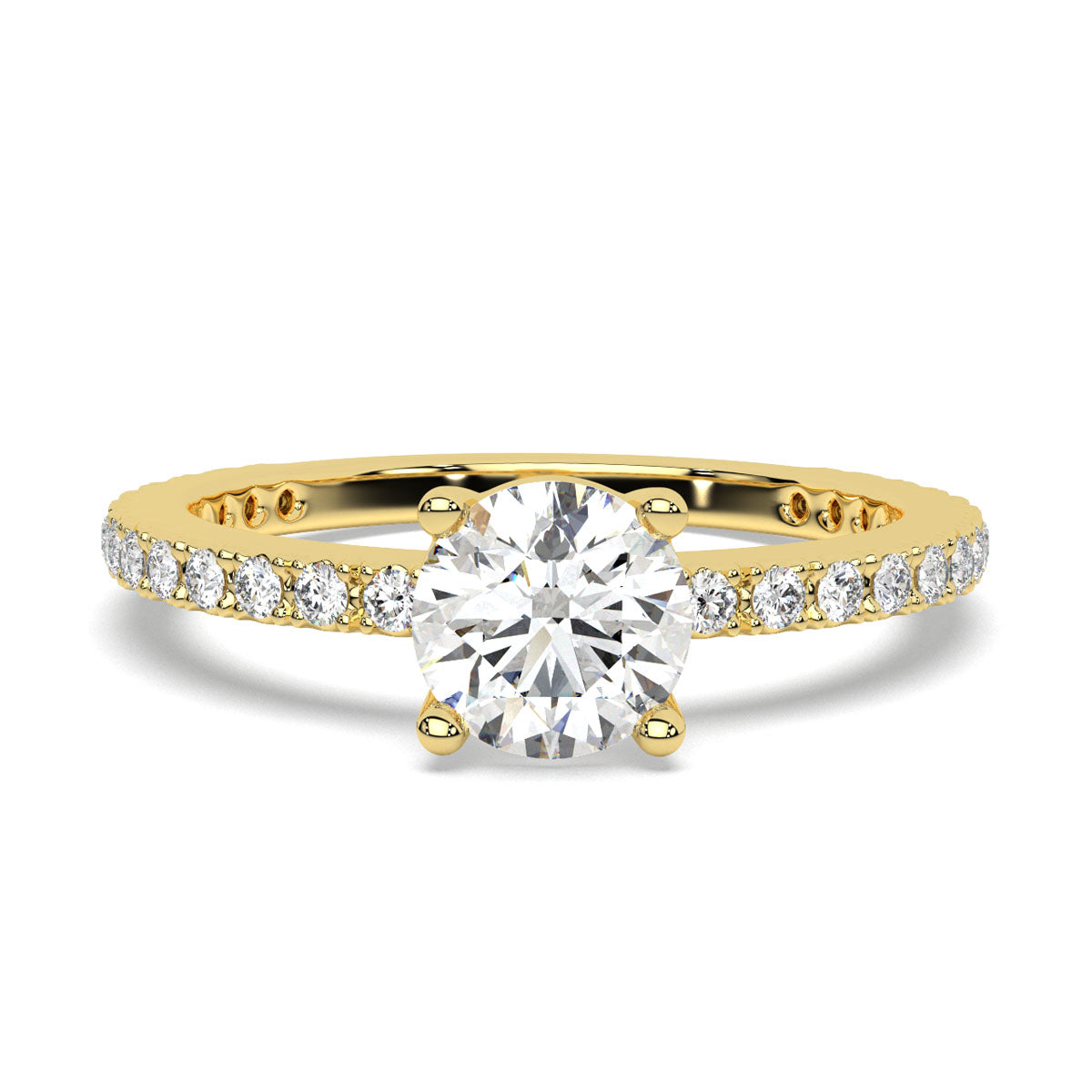 The Classic Round Solitaire Ring