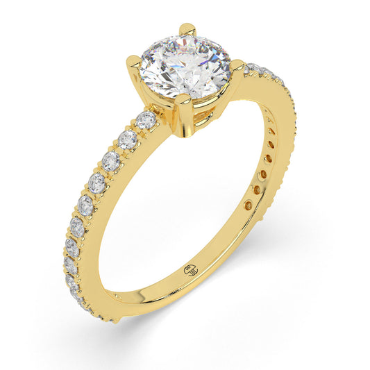 The Classic Round Solitaire Ring