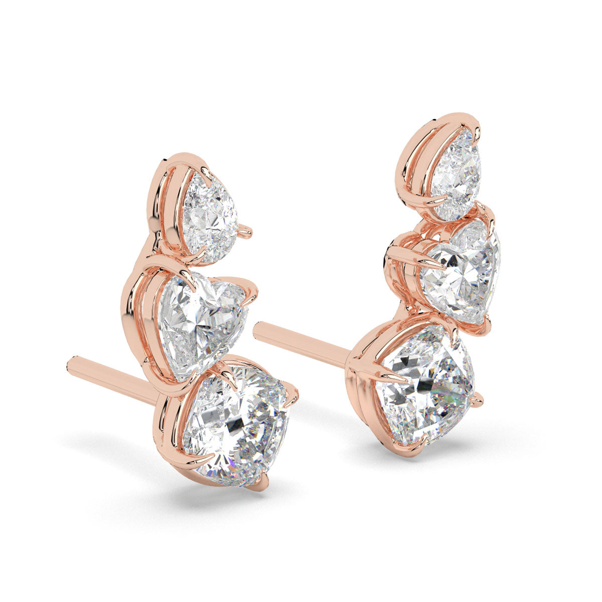Celeste Climber Diamond Earrings