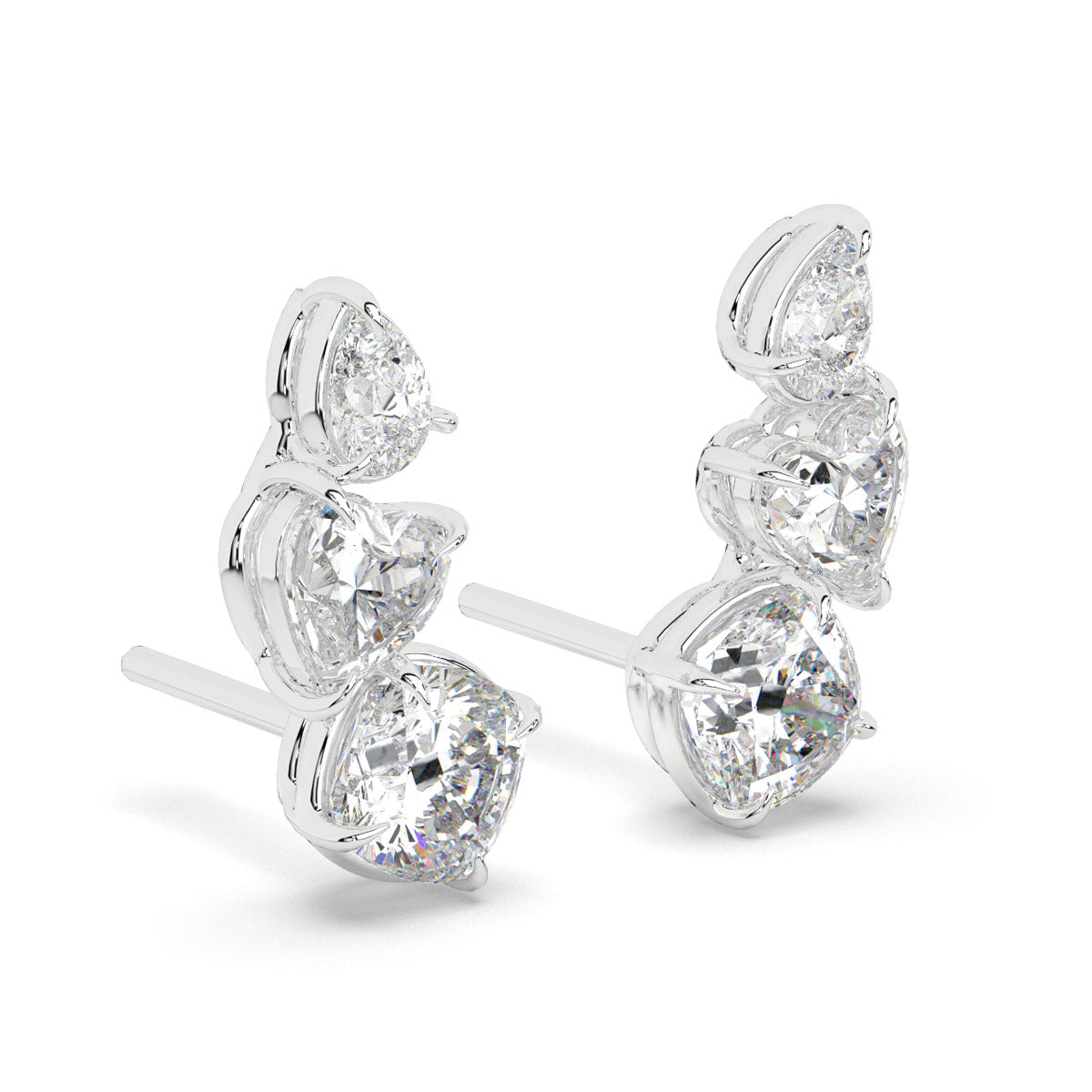 Celeste Climber Diamond Earrings