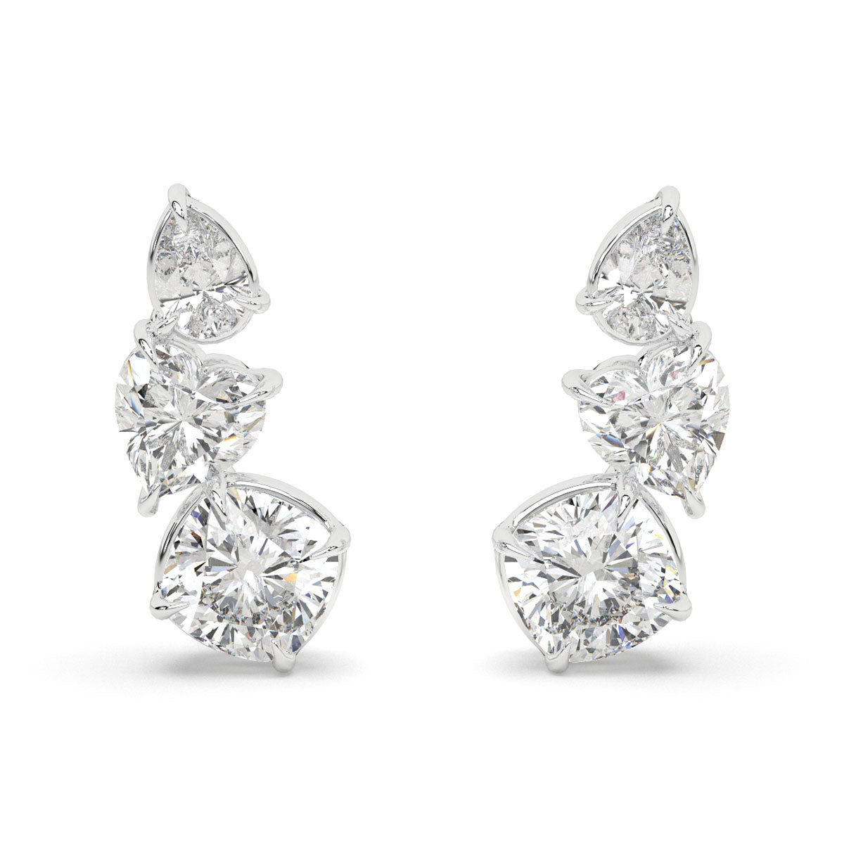 Celeste Climber Diamond Earrings