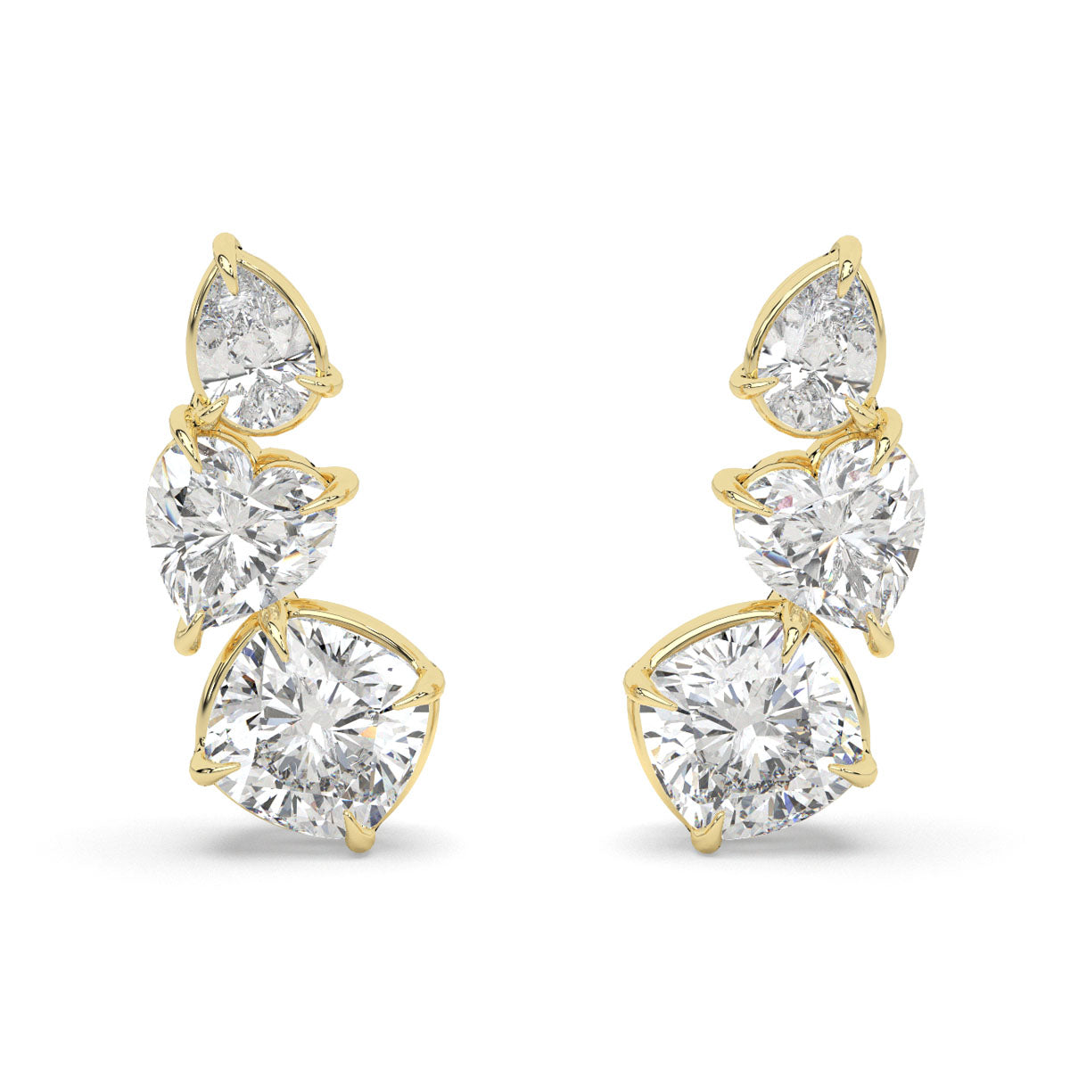 Celeste Climber Diamond Earrings