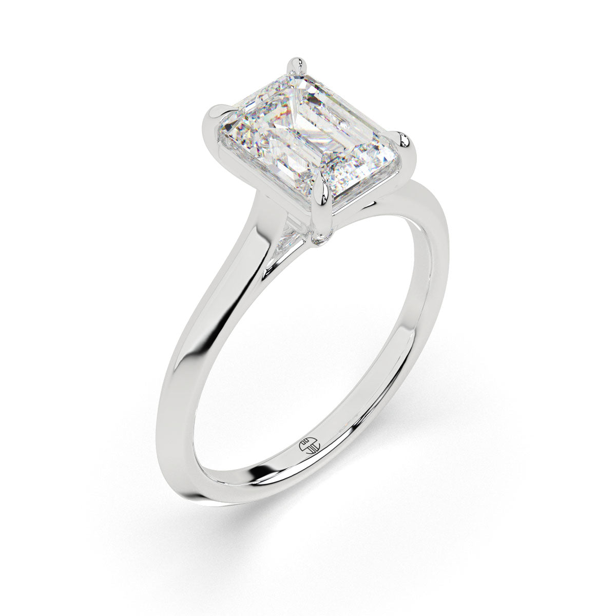 Emerald Promise Ring