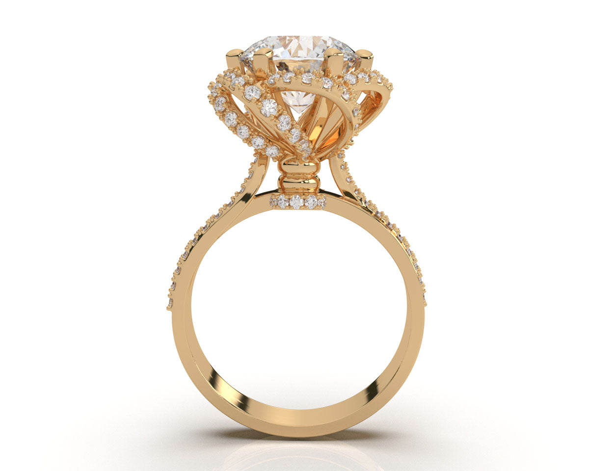The Celestial Bloom Ring