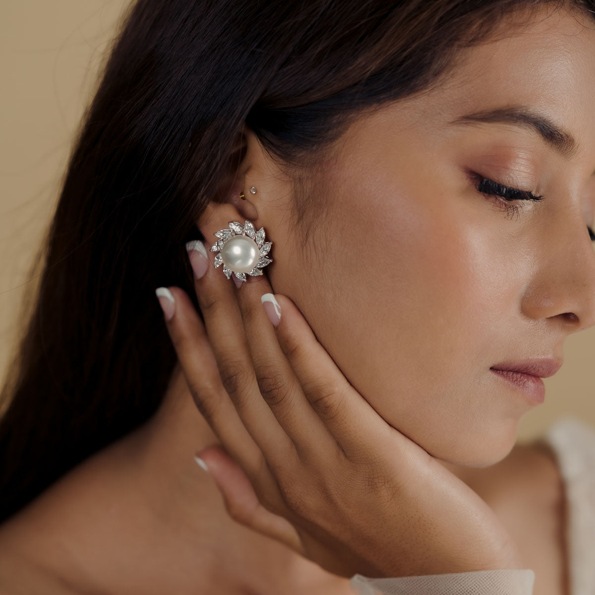 Pearl Bloom Studs