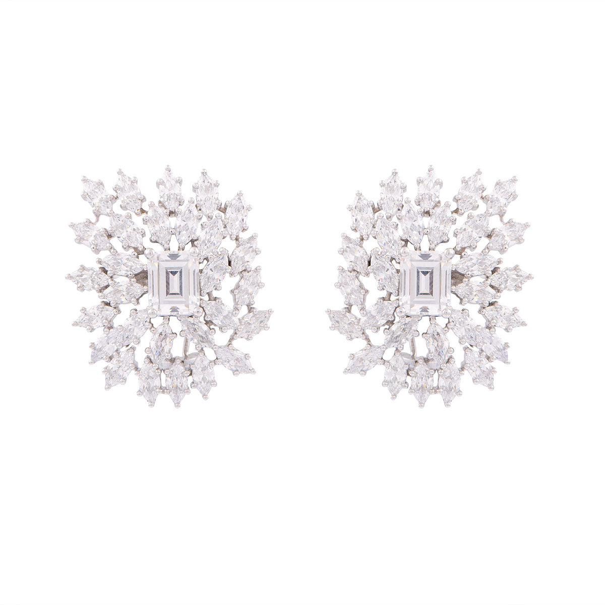 Radiance Cluster Earrings